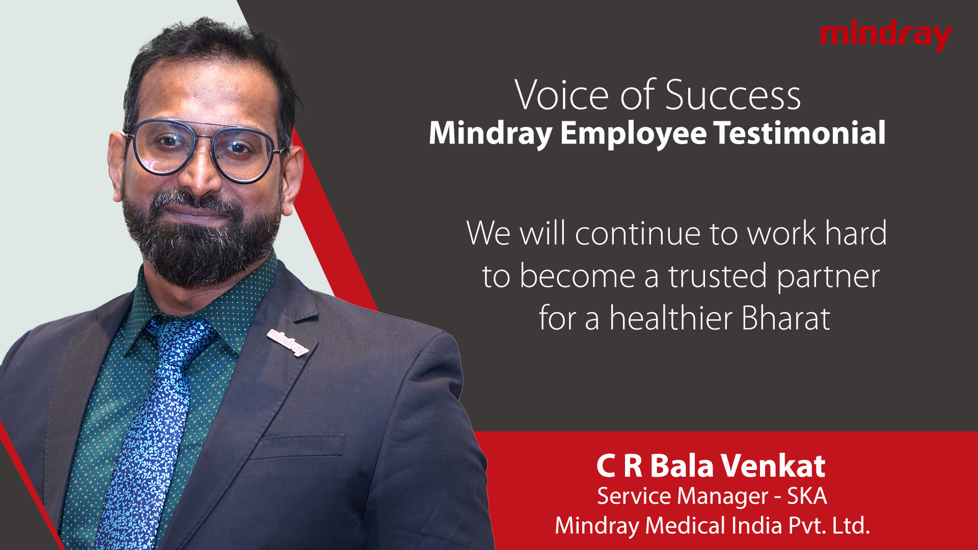 Employee Testimonial - C R Bala Venkat thumbnail - 1